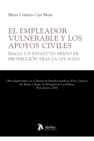 Cover of Empleador vulnerable y los apoyos civiles. Hacia un estatuto mixto de protección tras la Ley 8/2021