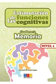 Cover von Estimulación de las funciones cognitivas : Cuaderno 5, memoria (Nivel 1)