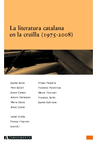 Coberta de La literatura catalana en la cruïlla (1975-2008)