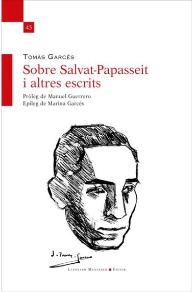 Cubierta de Sobre Salvat-Papasseit i altres textos — Tomàs Garcès i Miravet