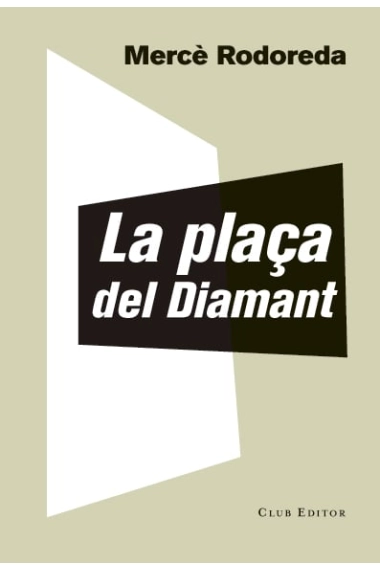 Coberta de La plaça del Diamant — Mercè Rodoreda
