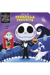 Coberta de Eres mi pesadilla favorita. Libro de cartón con troqueles