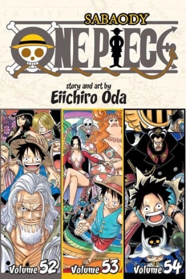 Coberta de One Piece (Omnibus Edition), Vol. 18 Includes vols. 52, 53 & 54 — Eiichiro Oda