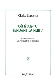 Cubierta de Où étais-tu pendant la nuit ? nouvelles