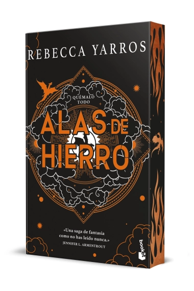 Cover of Alas de Hierro. Edición especial limitada con cantos decorados — Rebecca Yarros