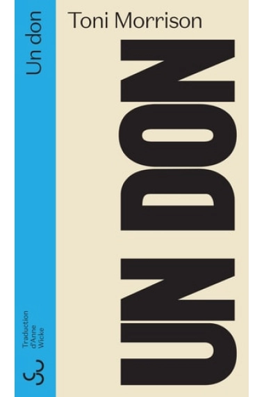 Coberta de Un don — Toni Morrison