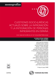 Coberta de Cuestiones socio-jurídicas actuales sobre la Inmigración y la integración de personas inmigrantes en