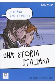 Cover von Una storia italiana (L'italiano con i fumetti) A1/A2