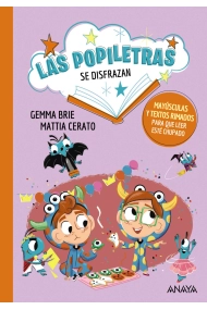 Cubierta de Las popiletras se disfrazan