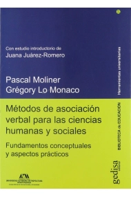 Coberta de Métodos de asociación verbal para las ciencias humanas y sociales