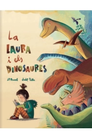 Cover of La laura i els dinosaures