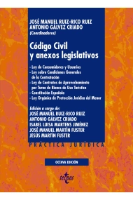 Coberta de Código Civil y anexos legislativos