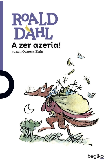 Coberta de A zer azeria! — Roald Dahl