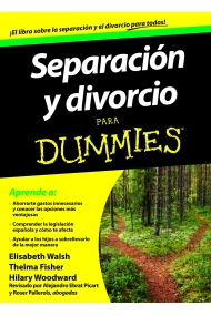 Cubierta de Separación y divorcio para Dummies