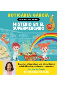 Cubierta de El microscopio mágico. Misterio en el supermercado