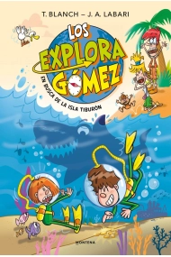 Cubierta de Los Exploragómez 3 - En busca de la Isla Tiburón