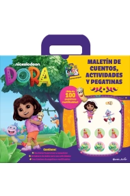 Cover von Dora. Maletín de cuentos, actividades y pegatinas