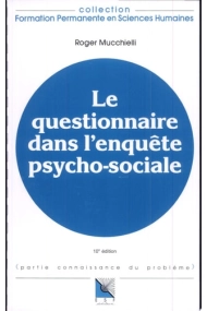 Cover of Questionnaire dans l'enquête psycho-sociale (Le)