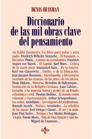 Coberta de Diccionario de las mil obras clave del pensamiento