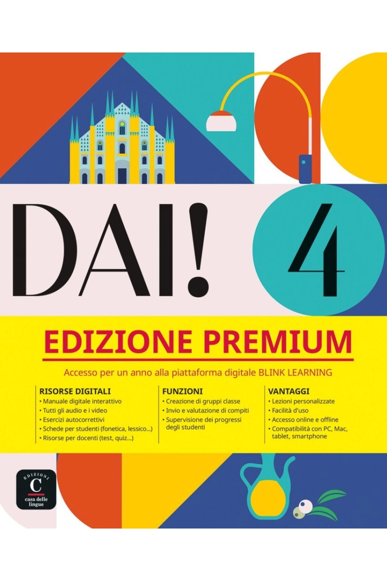 Cover of Dai! 4 edizione Premium. Libro dello studente+esercizi. — Simone Bacci