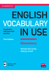 Cover von English Vocabulary in Use Elementary Book with Answers and Enhanced eBook