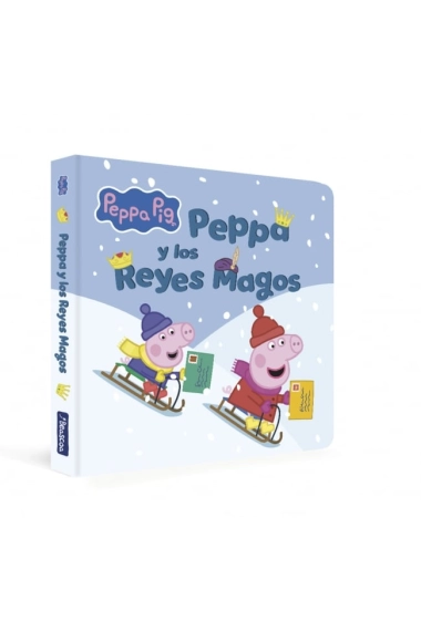 Coberta de Peppa Pig. Libro de cartón - Peppa y los Reyes Magos — Hasbro