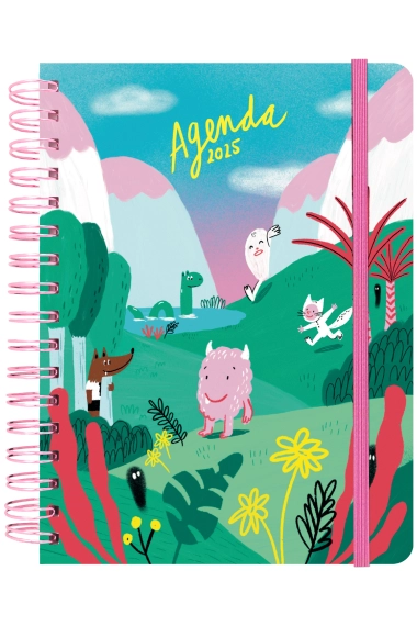 Coberta de Agenda anual semanal 2025 Lyona — Lyona