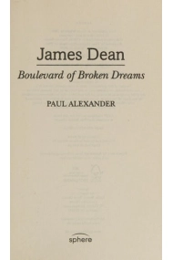 Coberta de James Dean: Boulevard of Broken Dreams