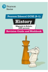Cover von Pearson REVISE Edexcel GCSE History Migrants in Britain, c.800-present Revision Guide and Workbook incl. online revision - for 2025 exams