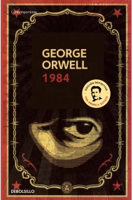Coberta de 1984 (edición definitiva avalada por The Orwell Estate)