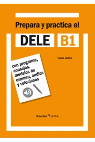 Coberta de Prepara y practica el DELE B1 + CD audio