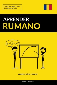 Cover von Aprender Rumano - Rápido / Fácil / Eficaz: 2000 Vocablos Claves