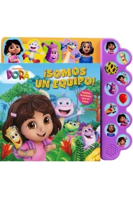 Cover von Dora. Somos un equipo. Libro con 10 sonidos