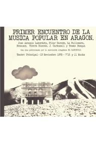 Coberta de PRIMER ENCUENTRO DE LA MUSICA POPULAR EN ARAGÓN