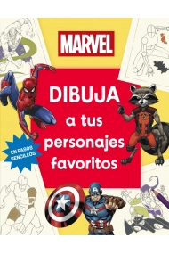 Coberta de Marvel Dibuja a tus personajes favoritos