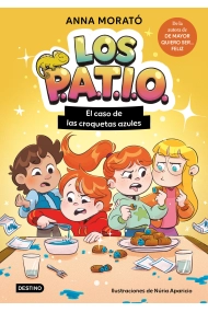 Coberta de Los PATIO 2. El caso de las croquetas azules